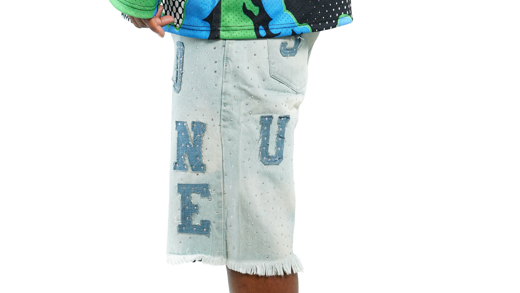 Devoniche “PatchWork” Short Denim