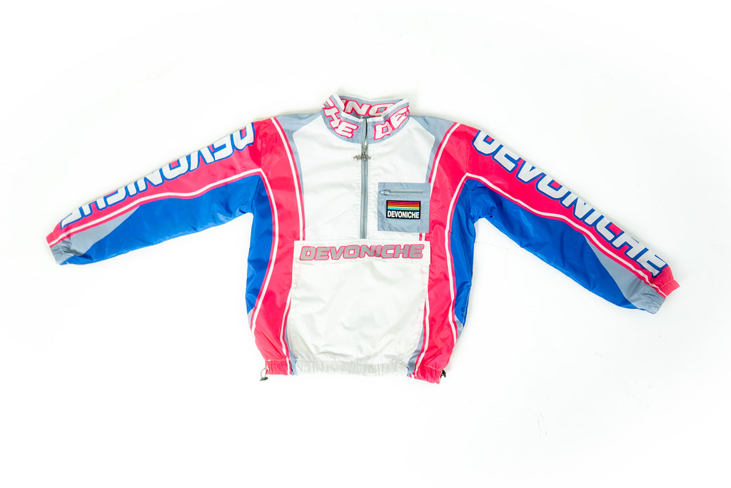 Devoniche Studio "90s Vintage Windbreaker Jacket (COOL PINK)"