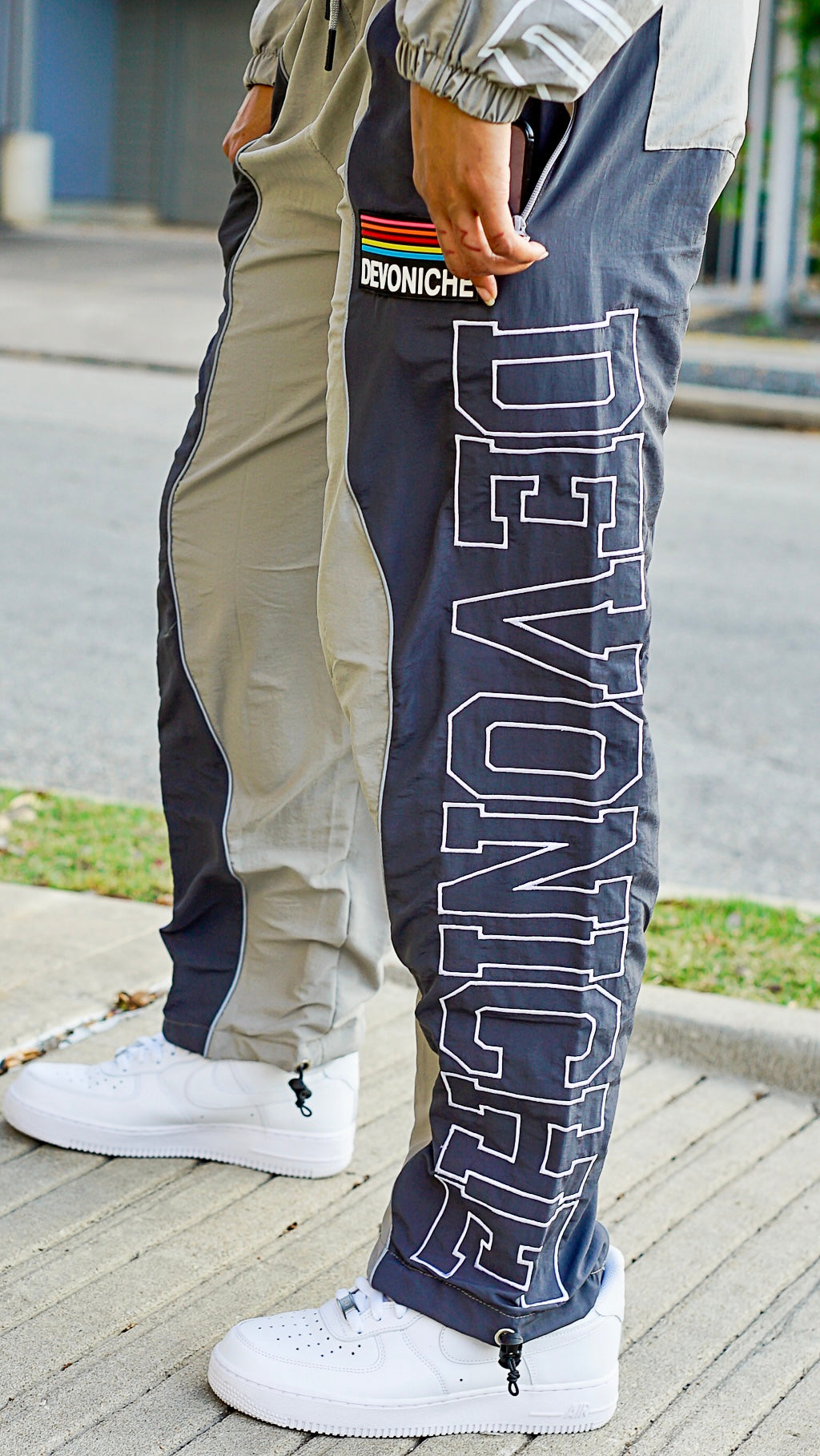 Devoniche “Tech” Pants (Cool Gray)
