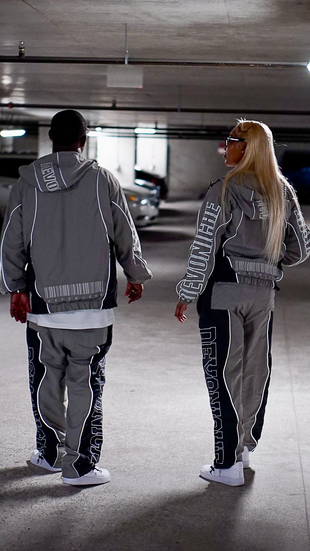 Devoniche “Tech” Jacket ( Cool Gray)