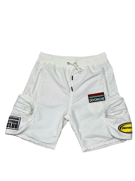 Devoniche Studio Club “Utility” Cargo Shorts
