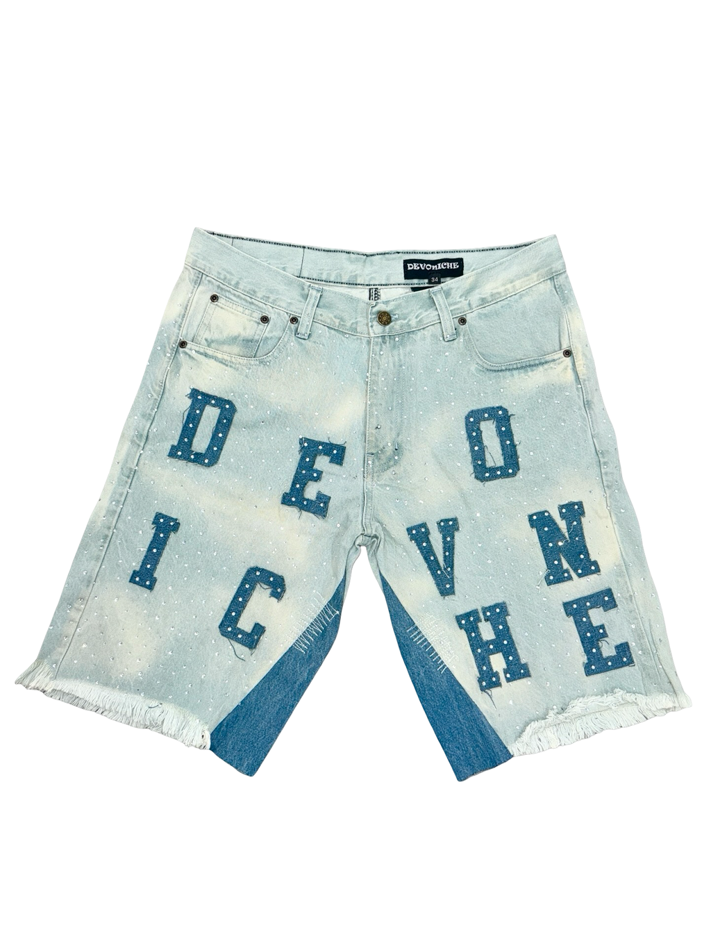 Devoniche “PatchWork” Short Denim
