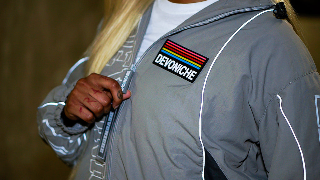 Devoniche “Tech” Jacket ( Cool Gray)