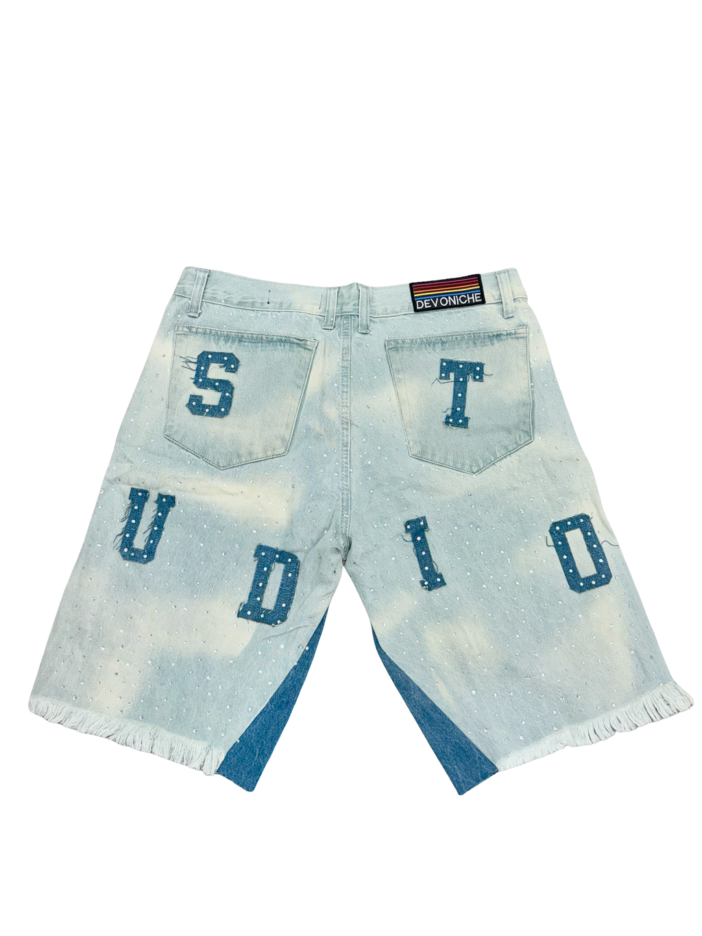 Devoniche “PatchWork” Short Denim