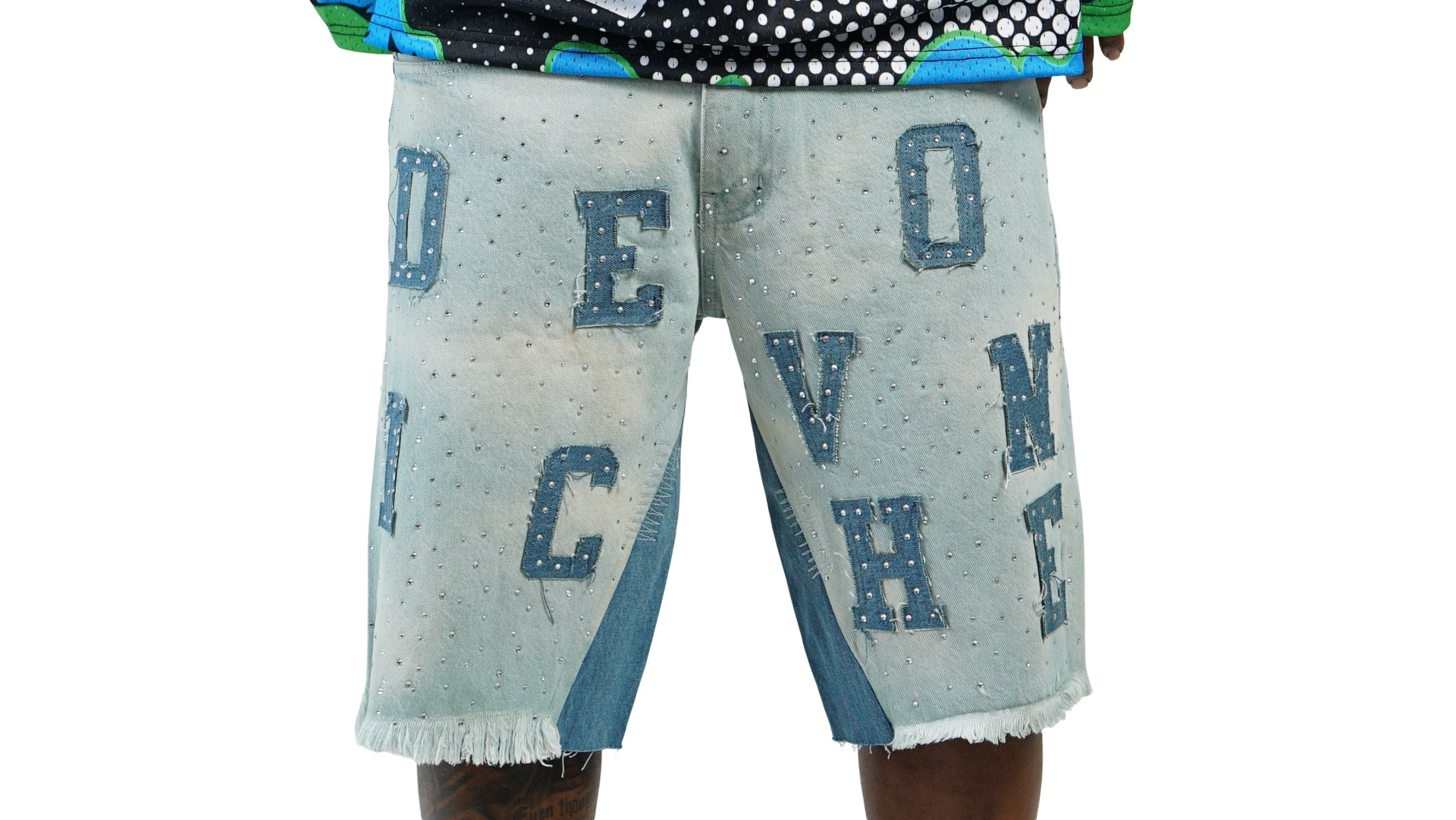 Devoniche “PatchWork” Short Denim
