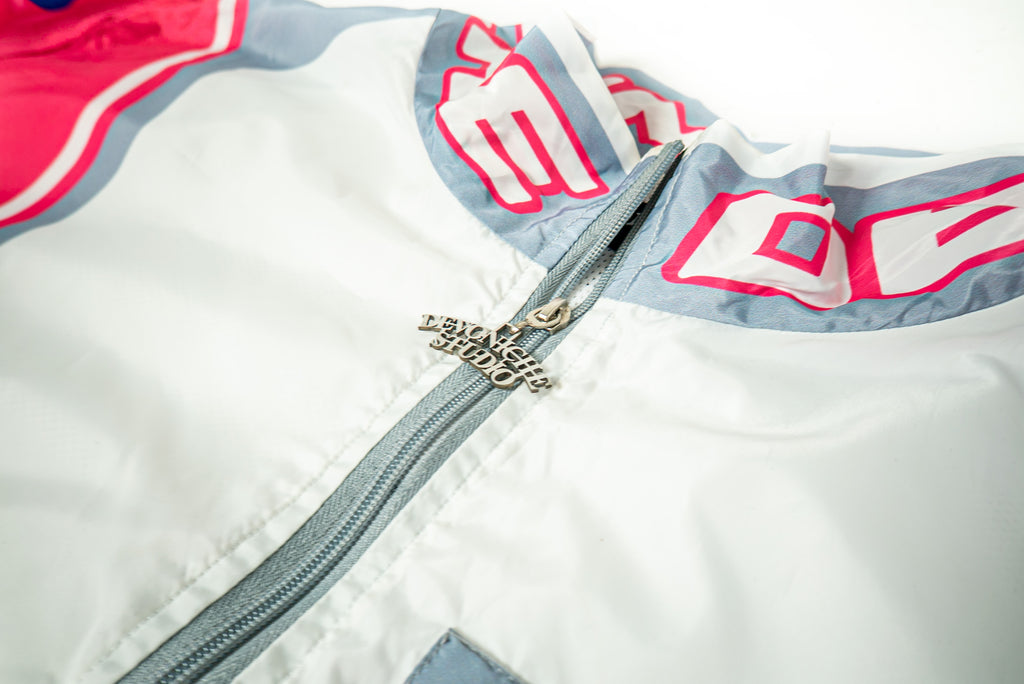 Devoniche Studio "90s Vintage Windbreaker Jacket (COOL PINK)"