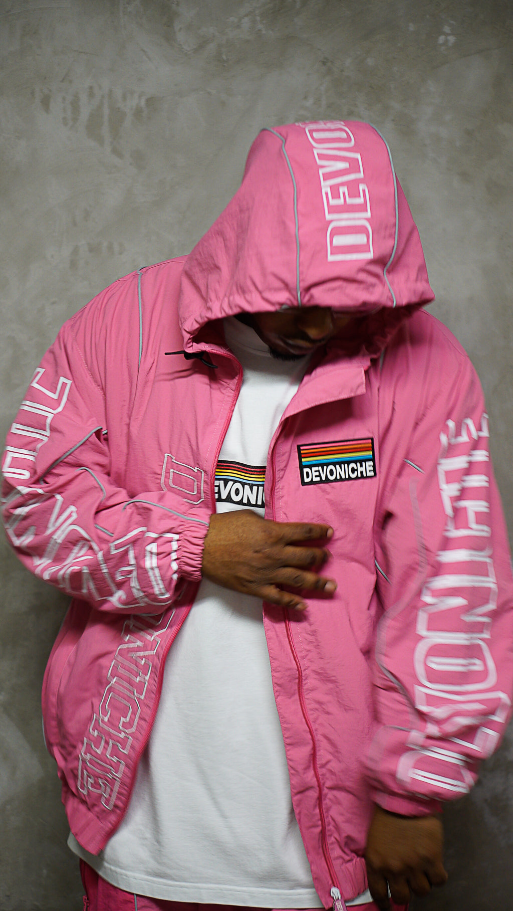Devoniche “Tech” Jacket (PINK)