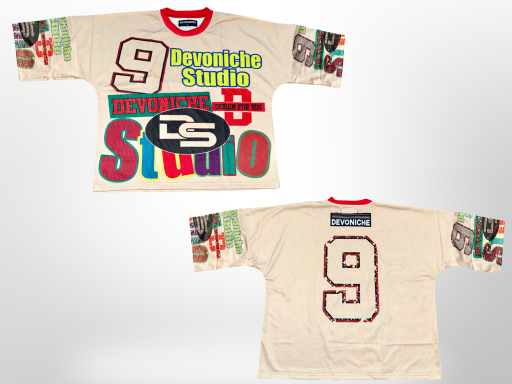 Devoniche Studio “Logo” Jersey (Light Gold) (Copy)