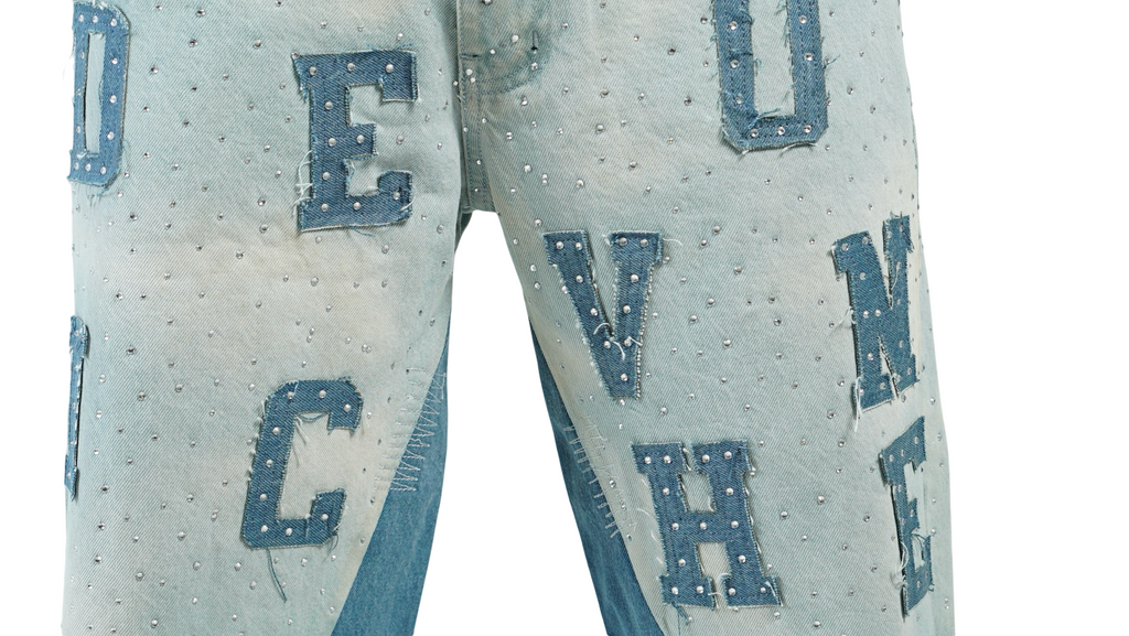 Devoniche “PatchWork” Short Denim