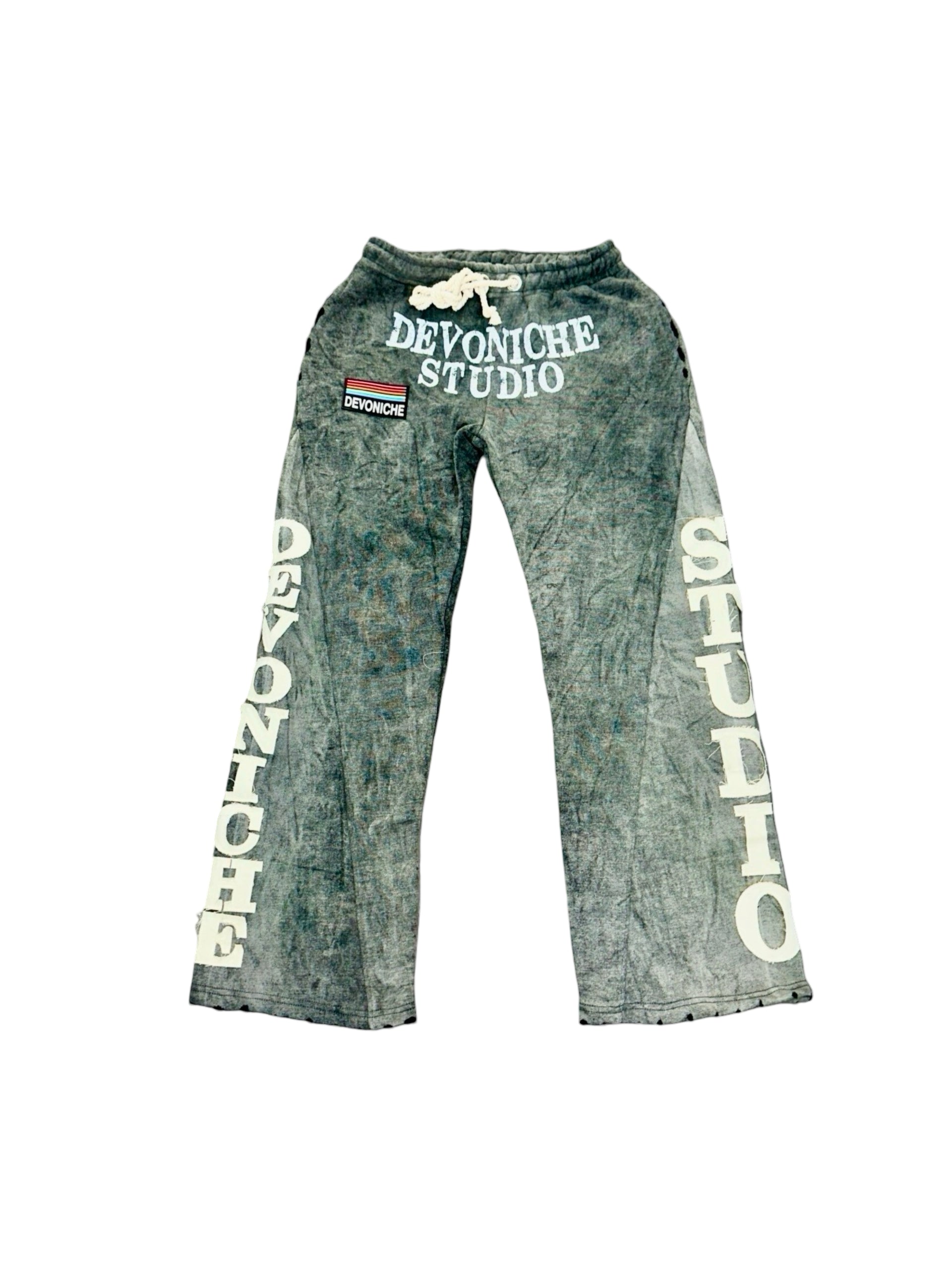 DEVONICHE STUDIO “GRAY SKIES” JOGGERS