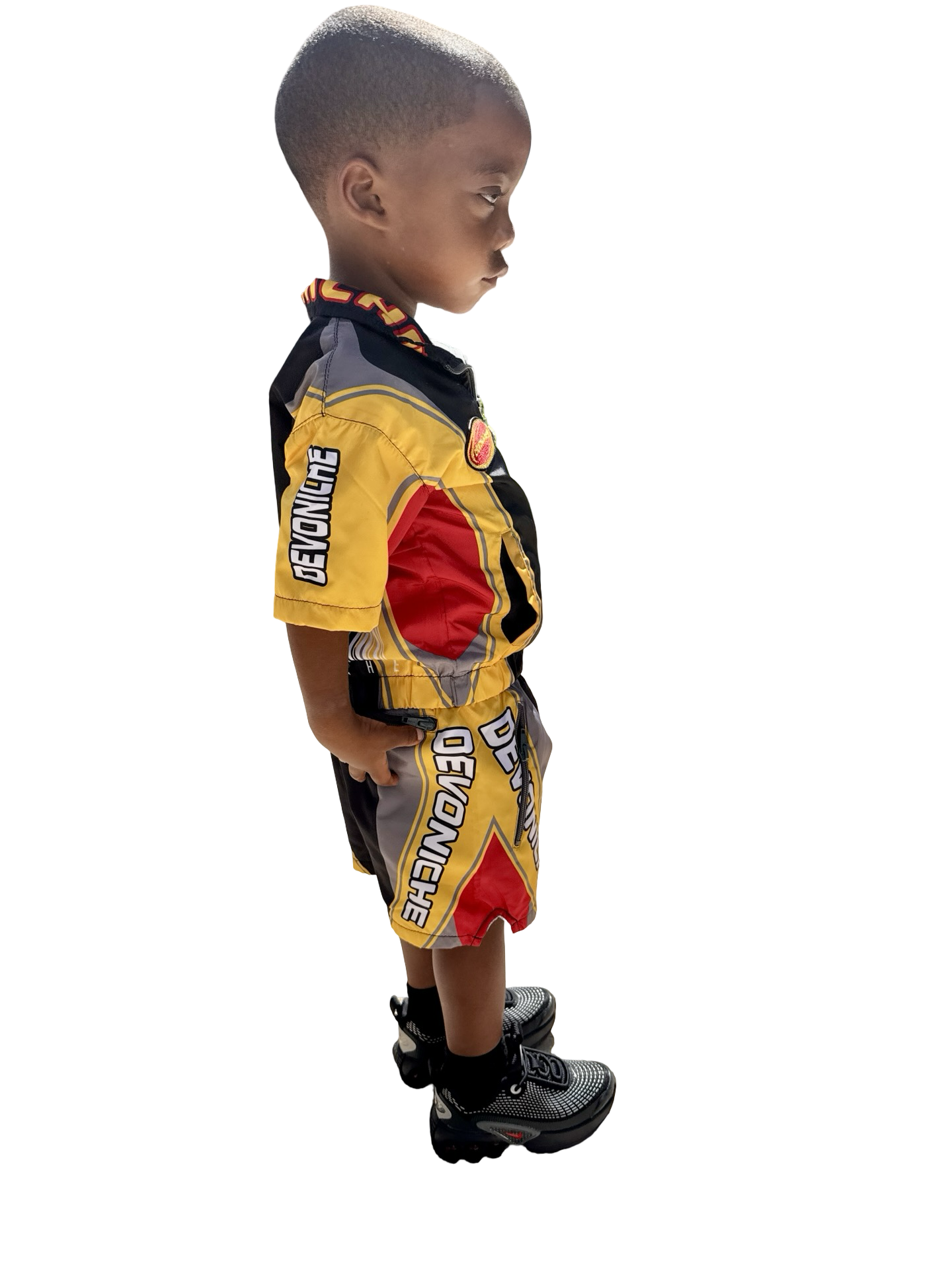 DEVONICHE’S “Ferrari” KIDS WINDBREAKER SET