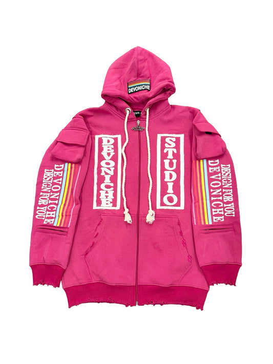 DEVONICHE STUDIO “FUSION PINK” JACKET