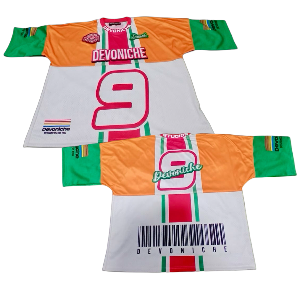 Devoniche’s Mesh Jersey(White)