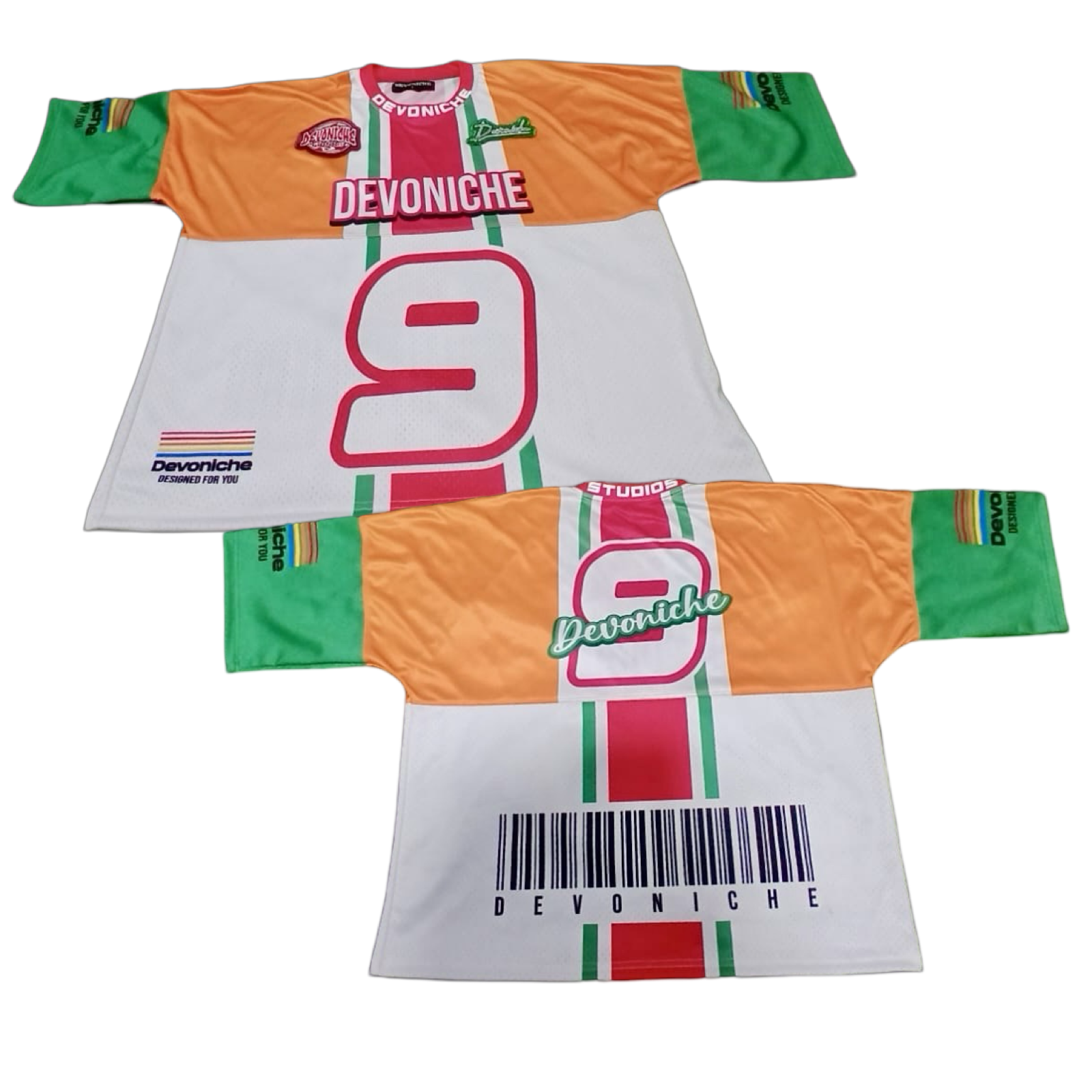 Devoniche’s Mesh Jersey(White)