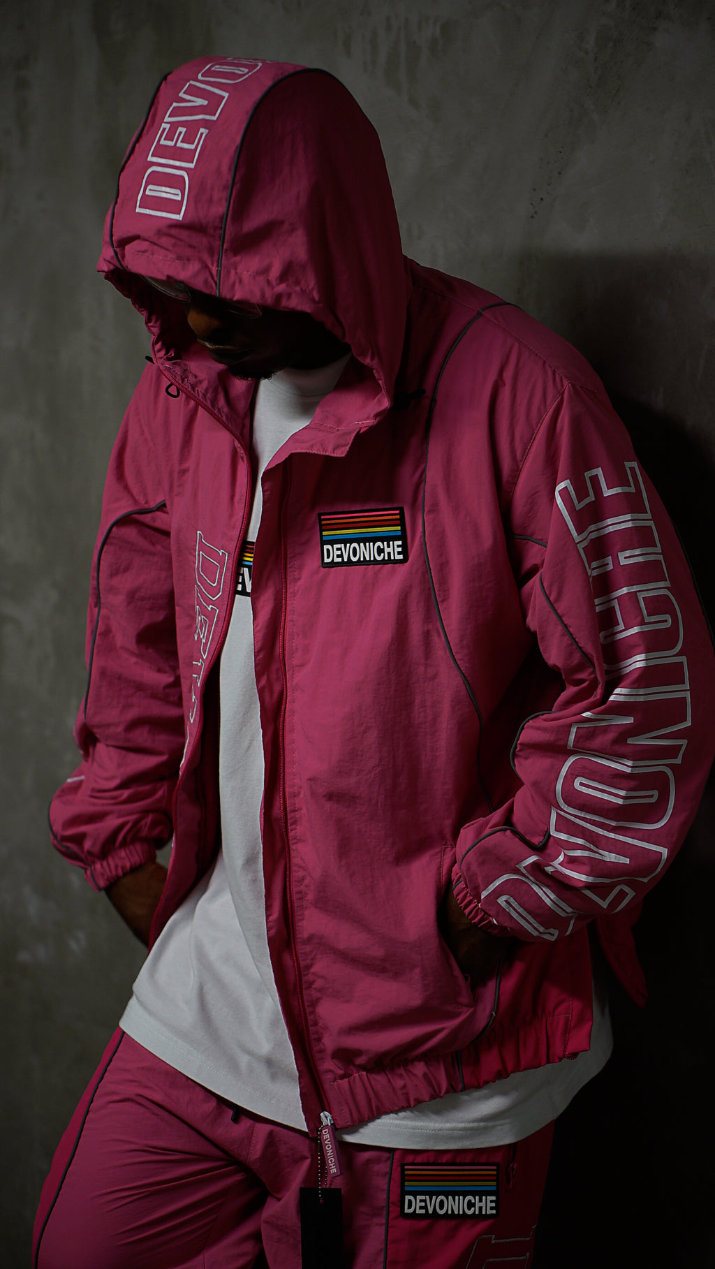 Devoniche “Tech” Jacket (PINK)