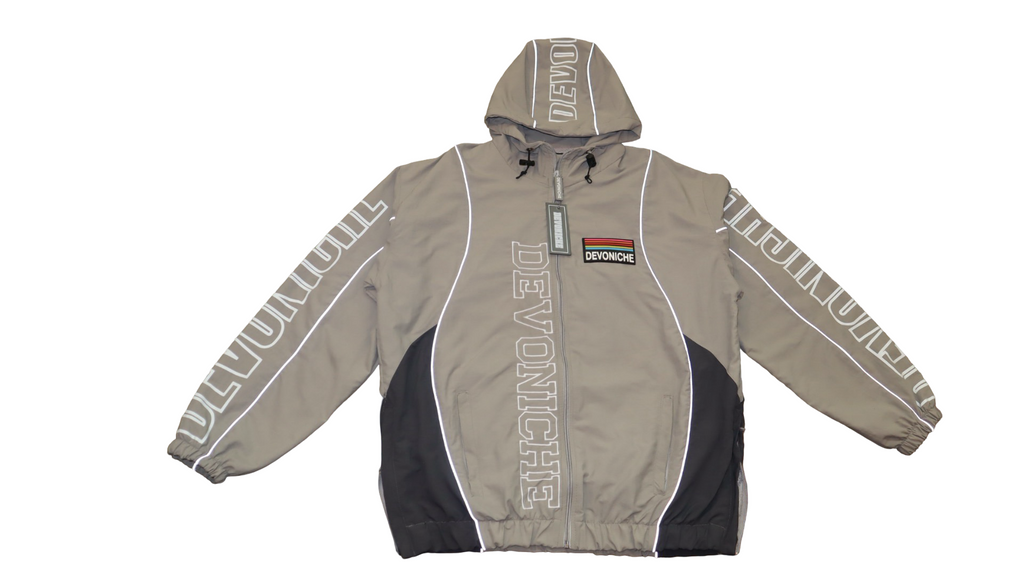 Devoniche “Tech” Jacket ( Cool Gray)