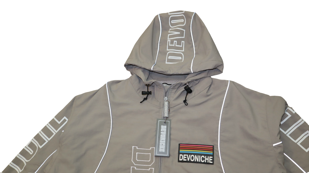Devoniche “Tech” Jacket ( Cool Gray)