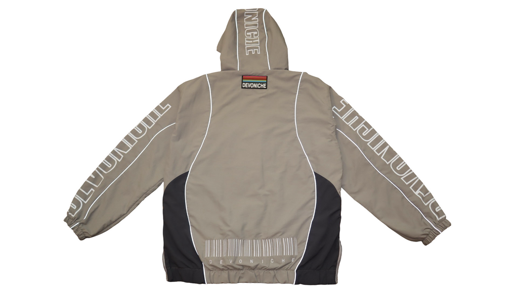 Devoniche “Tech” Jacket ( Cool Gray)