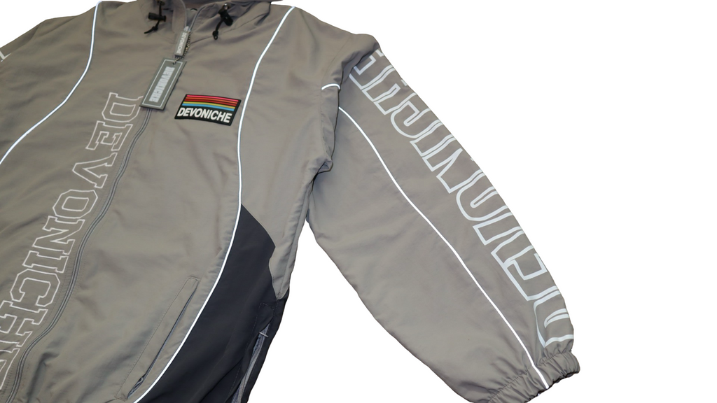 Devoniche “Tech” Jacket ( Cool Gray)