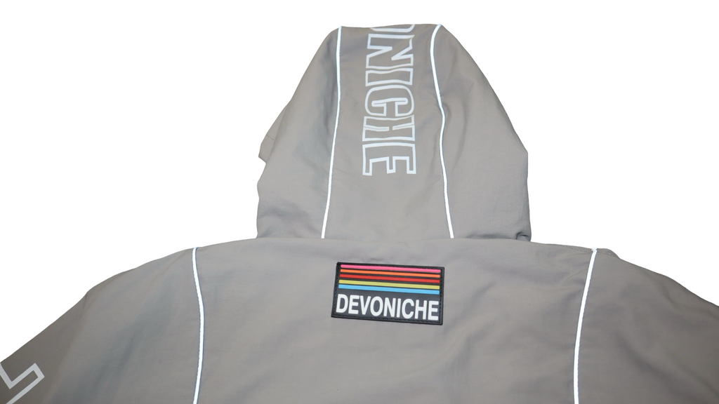 Devoniche “Tech” Jacket ( Cool Gray)