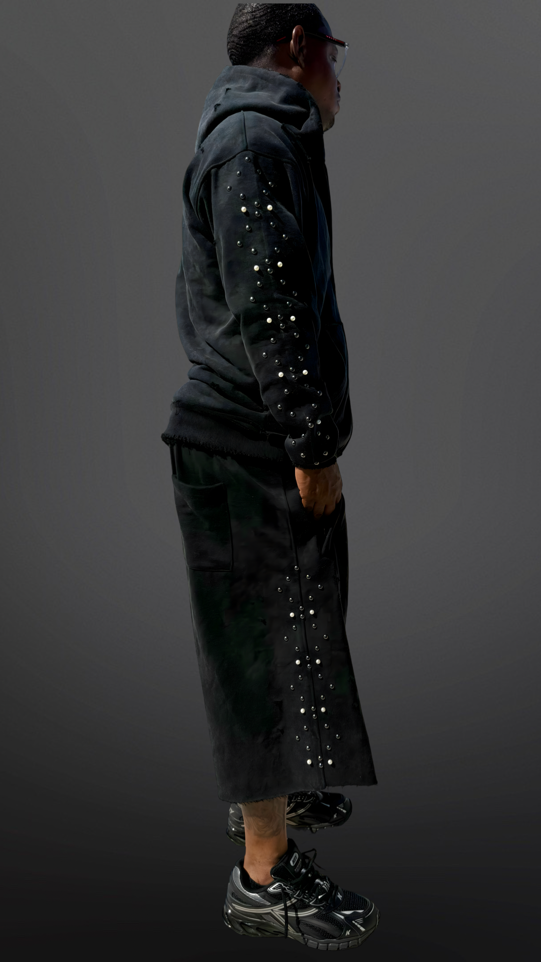 Devoniche “Raw Pearls” Set( Black)