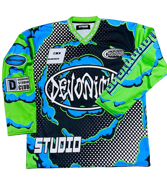 *Devoniche Studio Club Sport Division Jersey “Aquatic”