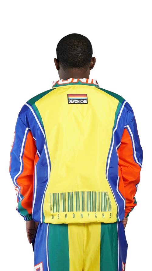 Devoniche Studio "90s Vintage Windbreaker Jacket (Martin)"