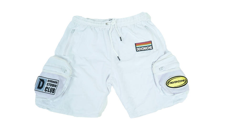 Devoniche Studio Club “Utility” Cargo Shorts