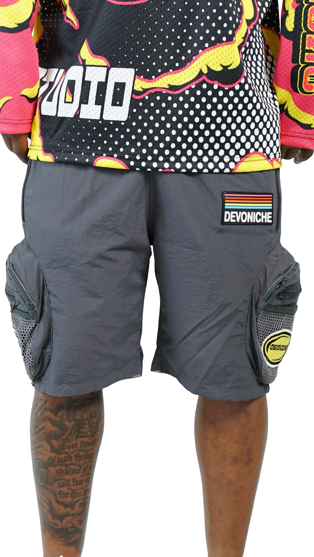 Devoniche Studio Club “Utility” Cargo Shorts
